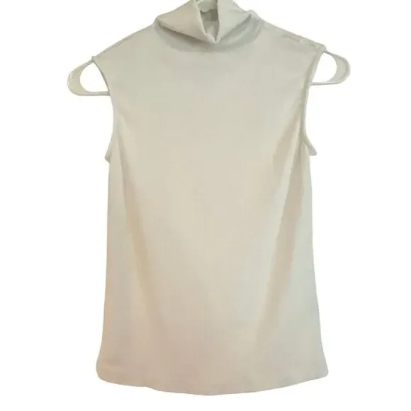 House of Harlow 1960 ribbed mock neck tank size small - Picture 2 of 11